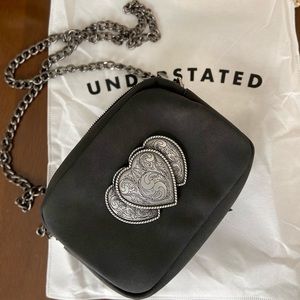 Understated Leather “Wild at Heart Vegan Leather Crossbody”